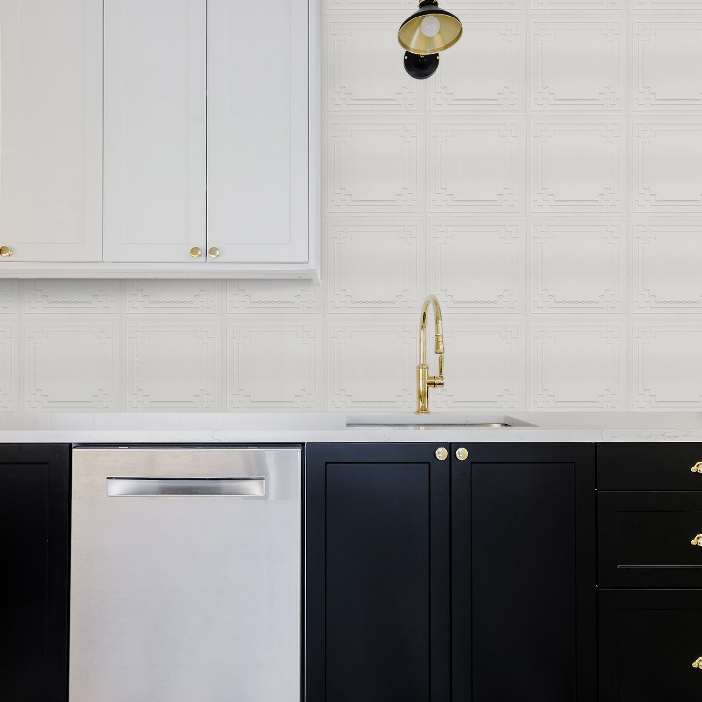 Abyssaly Drop Ceiling Tile, 13.7" x 13.7" 16 Pcs, 3D Wall Panels Foam Peel and Stick Ceiling Tiles Decorative Easy Install PVC Ceiling Panels for Interior Kitchen Bathroom Basement, White