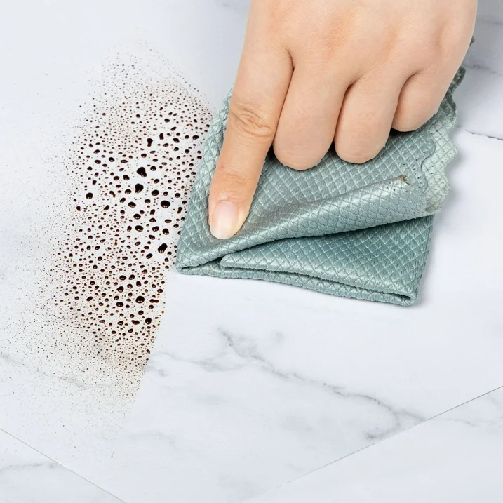 20Pcs Peel and Stick Floor Tile, Vinyl Flooring Waterproof Floor Tile DIY for Bathroom, White Marble Look