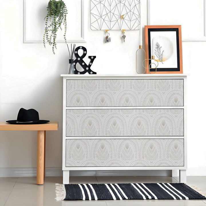 Abyssaly Peel and Stick Wallpaper Modern Wall Paper Boho Self-Adhesive Removable Wallpaper 17.3 in×118 in