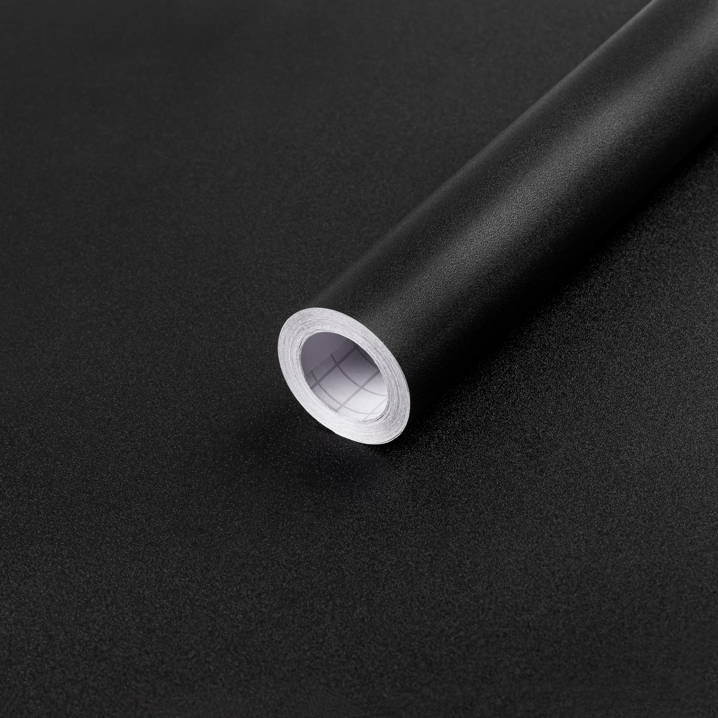 Abyssaly 23.62" x 236.2" Peel and Stick Wallpaper Matte Black Wallpaper Self-Adhesive Removable Wallpaper Waterproof Wallpaper for Wall Covering, Home Decoration