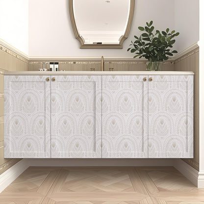 Abyssaly Peel and Stick Wallpaper Modern Wall Paper Boho Self-Adhesive Removable Wallpaper 17.3 in×236 in