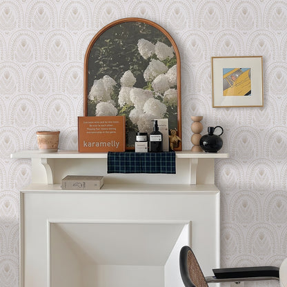 Abyssaly Peel and Stick Wallpaper Modern Wall Paper Boho Self-Adhesive Removable Wallpaper 17.3 in×236 in