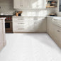 UMIGGEE White Marble Peel and Stick Floor Tile Self Adhesive Vinyl Flooring 12-in x 118-in x1.0mm For Kitchen Living Room Bedroom Home Decoration (9.8 Sq. ft./Pack)