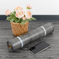 Lxcreat 196.8-in x 23.6-in Vinyl Flooring Gray Peel and Stick Roll Vinyl Floor Wood Plank Flooring Self Adhesive Vinyl Wood Grain Floor