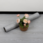 Lxcreat Vinyl Flooring Gray Peel and Stick Roll 15.7-in x 118-in Thicken Self Adhesive Vinyl Floor Tiles Wood Plank Flooring Waterproof, White-Washed