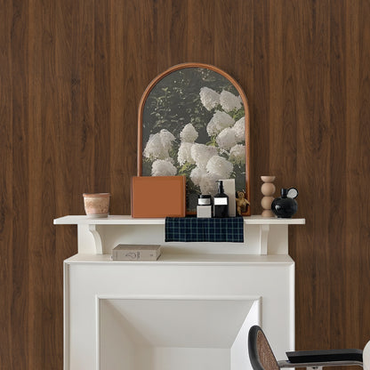 Abyssaly Wood Peel and Stick Wallpaper Self-adhesive Removable Contact Paper Waterproof 15.7 " x 118" Vinyl Wallpaper for Bedroom Wall Furniture Countertop Shelf