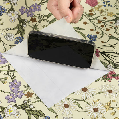 Abyssaly 17.7" x 118" Floral Wallpaper Peel and Stick Farm Floral Wall Wallpaper Wall Stick Removable Wallpaper