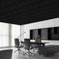 Abyssaly Black Peel and Stick Ceiling Tile 13.7" x 13.7" 16 Pcs Ceiling Tile Coverage Area 21 sq.ft, Easy to Install for Ceiling and Wall, Plain Black