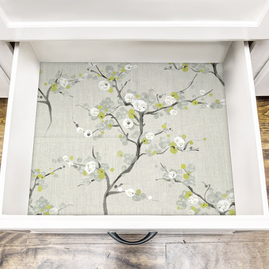 Abyssaly 17.7" x 118" in Peel and Stick Wallpaper Floral Wallpaper Self Adhesive Removable Paper Wall Covering Shelf Drawer Liner Vinyl Roll