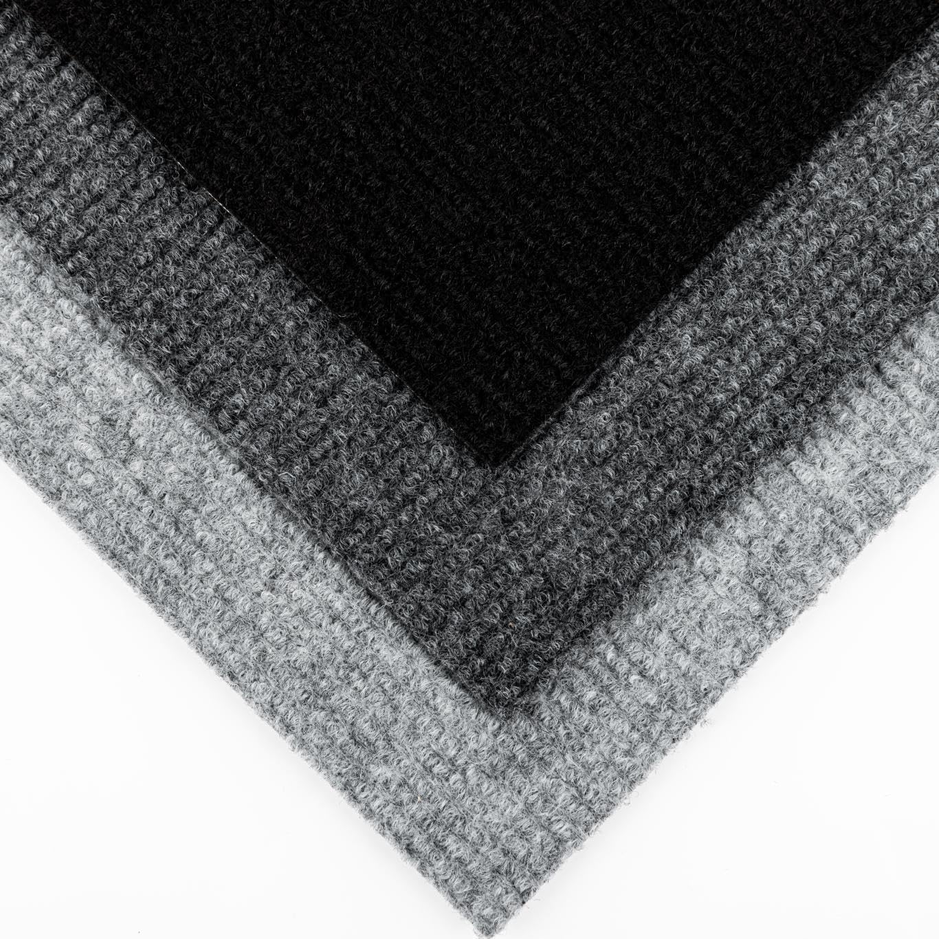 UMIGGEE Peel and Stick Carpet Tiles 11.8-in x 11.8-in Black Self-Adhesive Square Soft Carpet Floor Tiles Carpet Easy Install DIY Floor Tiles for Kids Room Bedroom Dining Room 10-pcs (9.7 sqft/Box)