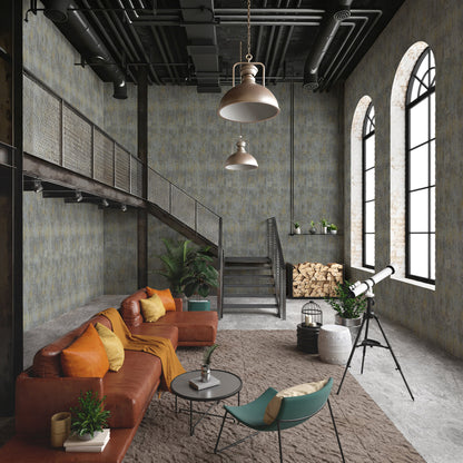 Abyssaly Gray Wallpaper, 17.3" x 118" Peel and Stick Wallpaper, Self-Adhesive Removable Contact Paper for Cabinet Refacing, Home Decor, Wall Covering, and Furniture Update