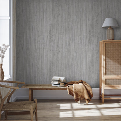 Abyssaly Gray Wood Wallpaper Peel and Stick Wallpaper Self-adhesive Removable Contact Wall Paper Waterproof for Bedroom Living Room Kitchen Shelves Wall 15.7"x 118"