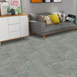 UMIGGEE Peel and Stick Floor Tile 11.8in x 11.8in x 1.4mm Gray Marble Viny Flooring
