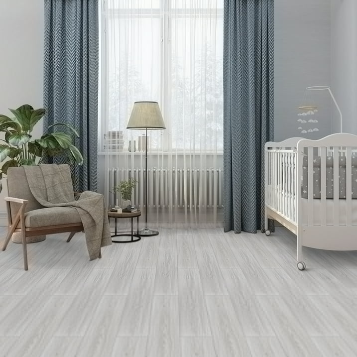 Lxcreat Vinyl Flooring Peel Stick Floor Tile 35" x 6" 10Pcs Vinyl Floor Tile Easy to Paste, Vinyl Flooring Plank Tile for RV, Bedroom Living Room Kitchen