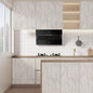 Abyssaly Beige Peel and Stick Wallpaper Self Adhesive Removable Leaf Wallpaper, 17.3 in×118 in