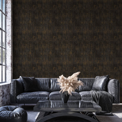 Abyssaly Black Wallpaper, 17.3" x 118" Peel and Stick Wallpaper, Self-Adhesive Removable Contact Paper for Cabinet Refacing, Home Decor, Wall Covering, and Furniture Update