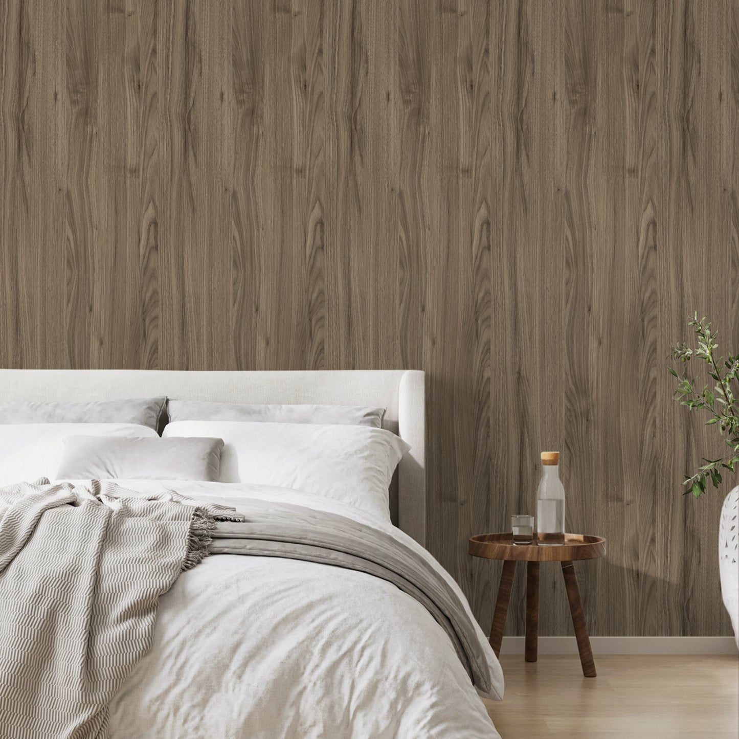 Ayssaly Brown Wood Peel and Stick Wallpaper Self Adhesive Removable Wallpaper 23.6"×118" Decorative Film Wood Wall Paper Covering for Living Room Bedroom Wall Old Furniture Countertop Closet