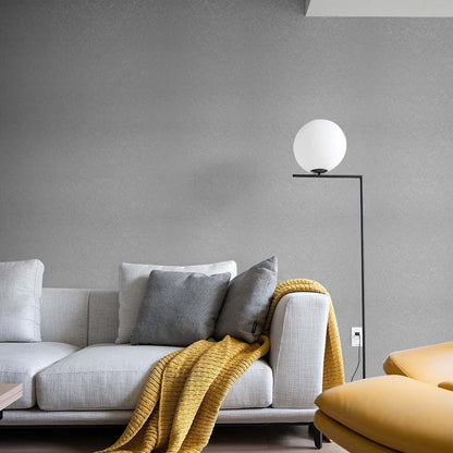 Abyssaly 15.7" x 196.8" Silver Gray Wallpaper Peel and Stick Self Adhesive Removable Vinyl Cabinet Countertops Furniture Countertop Solid Color Shelf Paper Silk