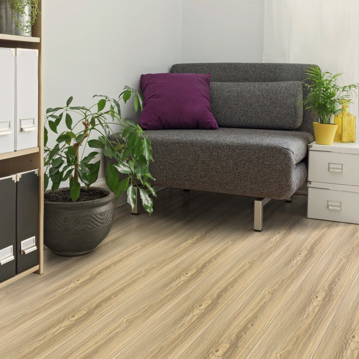 Lxcreat Vinyl Flooring Peel and Stick Floor Tile 35in x 6in 10Pcs Brown Wood Flooring for Bathroom, Kitchen, Living Room, Bedroom, 15 Sq. ft