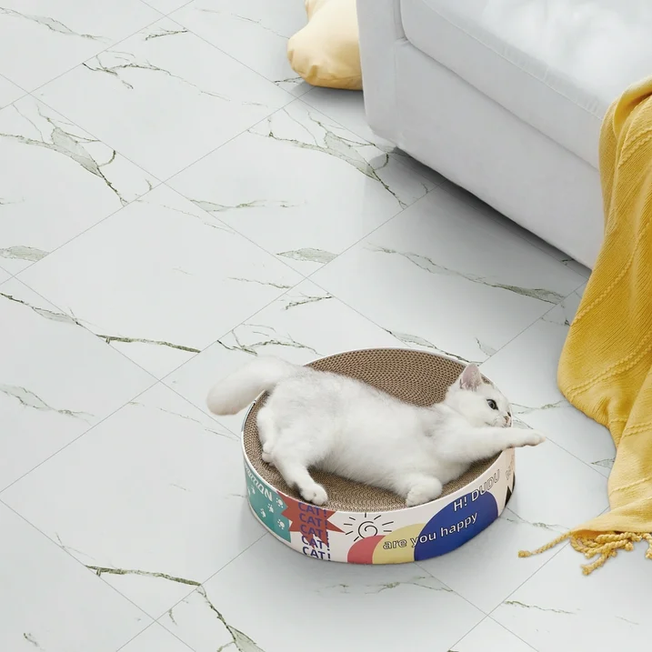 Lxcreat 12" x 12" Vinyl Floor Tiles 20 sq ft, for Bathroom Kitchen 20 Piece