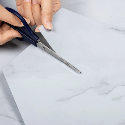 20Pcs Peel and Stick Floor Tile, Vinyl Flooring Waterproof Floor Tile DIY for Bathroom, White Marble Look