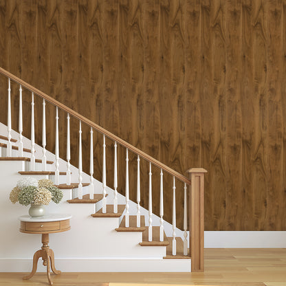 UMIGGEE Wood Grain Wallpaper 15.7-in x 118-in Peel and Stick Wallpaper Vinyl Film Self Adhesive Removable Brown Decor Wall Paper for Cabinet Drawer Shelf Liner Easy to Clean