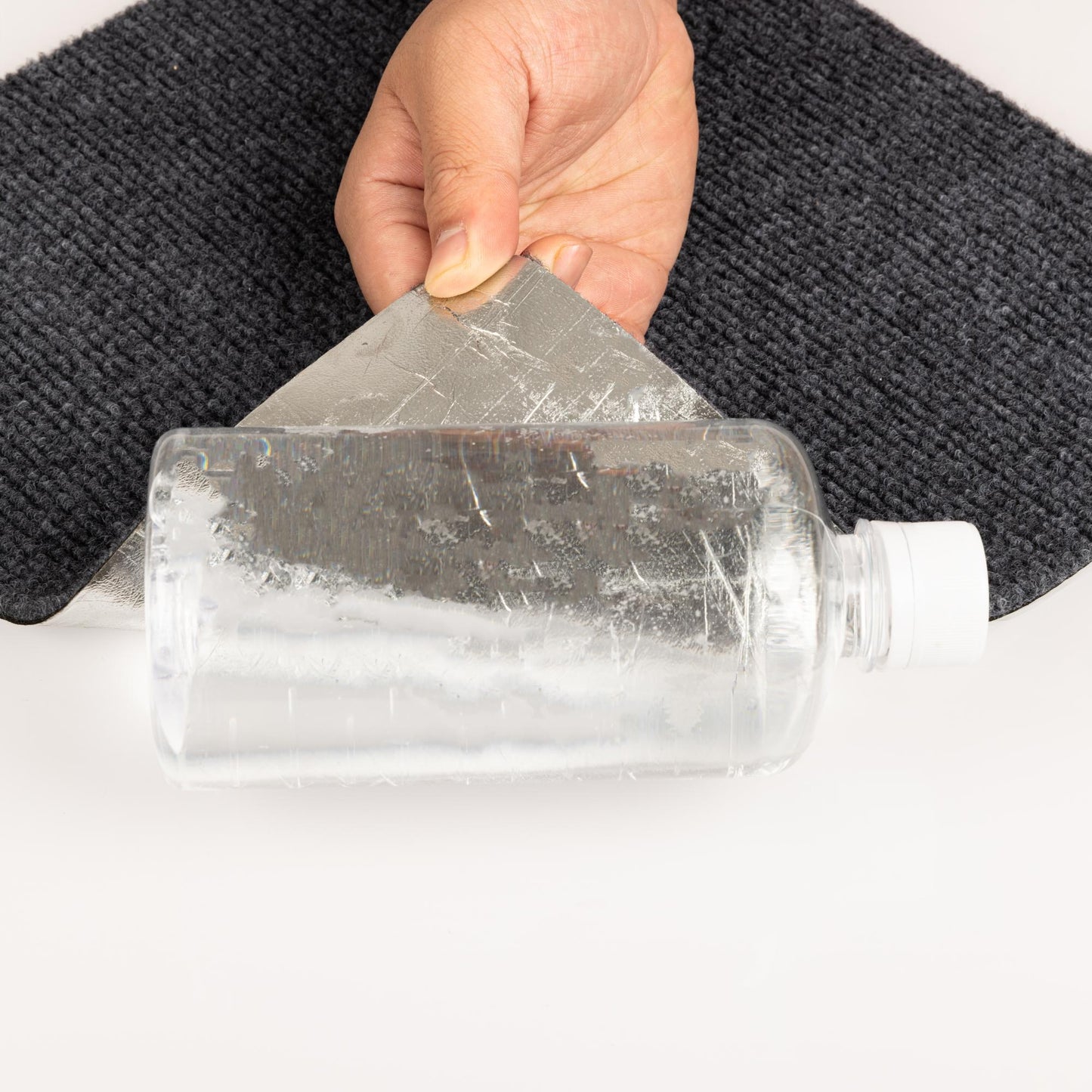 UMIGGEE Peel and Stick Carpet Tiles 12" x 12" 25-pcs Smoke Grey Self-Adhesive Square Soft Carpet Floor Tiles Carpet Easy Install DIY Floor Tiles for Kids Room Bedroom Dining Room (25 sqft/Box)