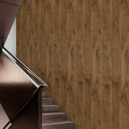 UMIGGEE Wood Grain Wallpaper 15.7-in x 118-in Peel and Stick Wallpaper Vinyl Film Self Adhesive Removable Brown Decor Wall Paper for Cabinet Drawer Shelf Liner Easy to Clean