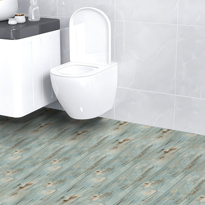 Abyssaly 35.8" x 5.9" 20Pcs Wood Peel and Stick Vinyl Flooring Self Adhesive Floor Tiles Waterproof Thick Removable Flooring Tiles