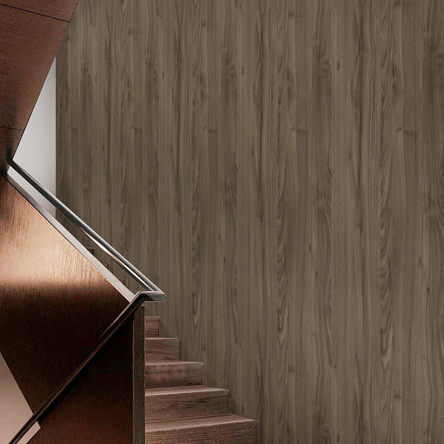 Ayssaly Brown Wood Peel and Stick Wallpaper Self Adhesive Removable Wallpaper 23.6"×118" Decorative Film Wood Wall Paper Covering for Living Room Bedroom Wall Old Furniture Countertop Closet