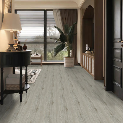 UMIGGEE Peel and Stick Vinyl Flooring Roll 23.6-in x 196-in/31 Sq.Ft Thicken Self-Adhesive Vinyl Wood Grain Floor Wear-Resistant Easy DIY Install Home Decor