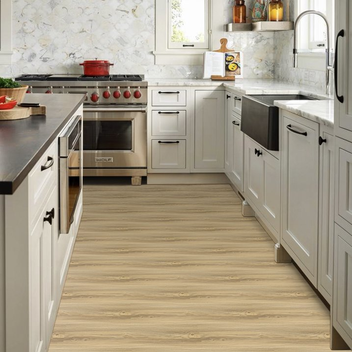 Lxcreat Vinyl Flooring Peel and Stick Floor Tile 35in x 6in 10Pcs Brown Wood Flooring for Bathroom, Kitchen, Living Room, Bedroom, 15 Sq. ft