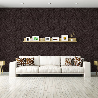 UMIGGEE Brown Wallpaper Peel and Stick Wallpaper Embossed Self Adhesive Textured Pattern Wallpaper Kitchen Counter Top Contact Paper 118-in x 15.7-in