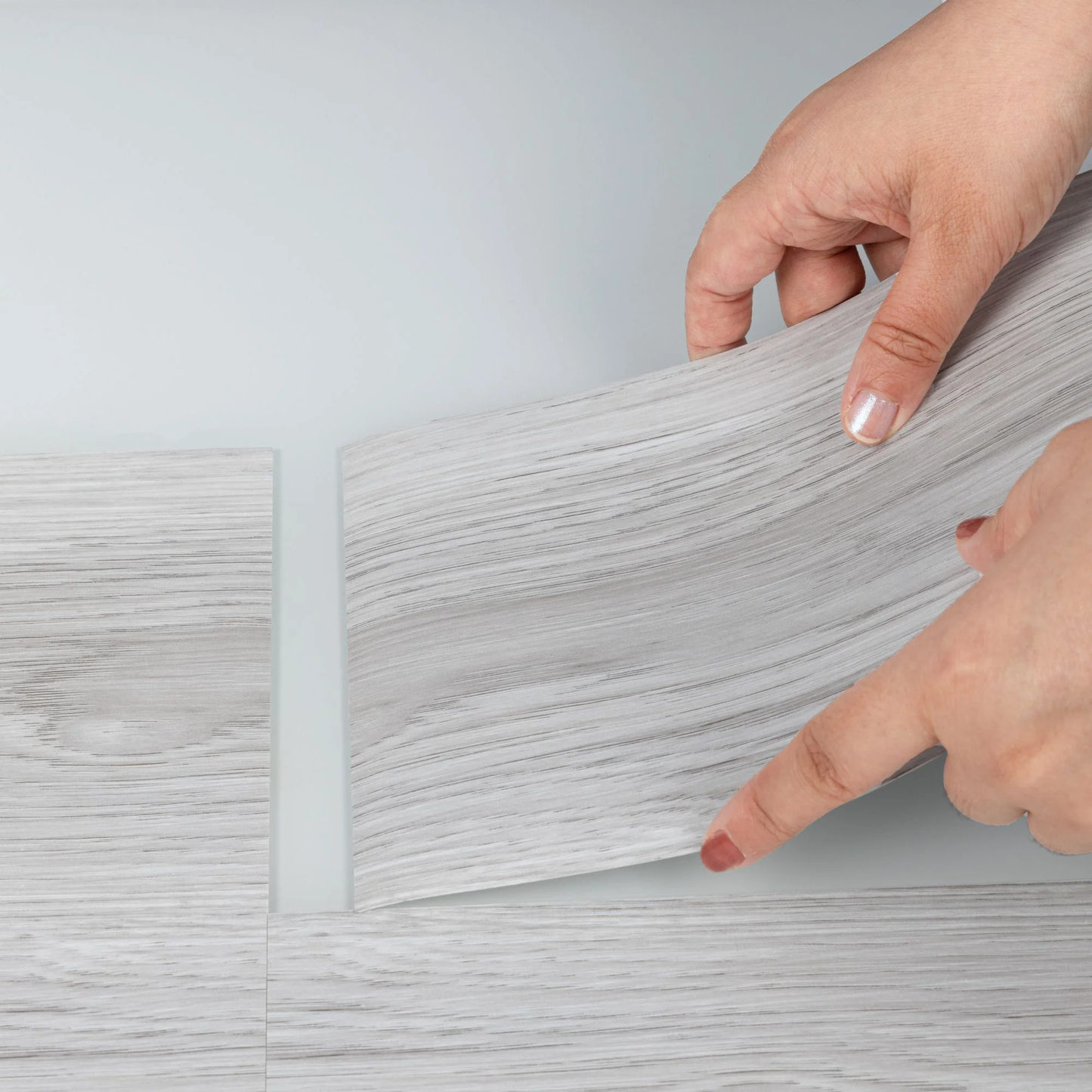 Lxcreat 35" x 6" Peel and Stick Floor Tile 20Pcs Vinyl Floor Tile Vinyl Flooring Plank Tile for Bedroom Living Room Kitchen