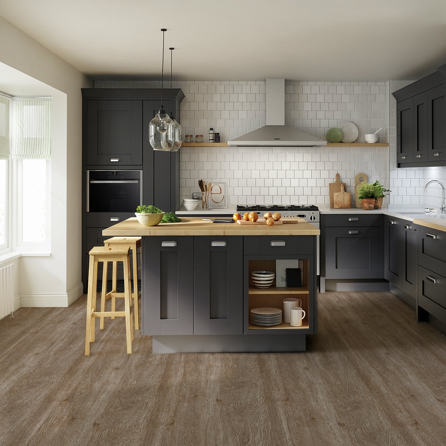 Abyssaly Vinyl Peel and Stick Flooring tile 15.7" x 118", Covering Area 12.92 Sq.ft, Self-Adhesive Floor Tile Light Brown Wood Grain Look for Home Decoration