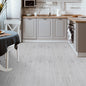 Abyssaly Gray Wood PVC Peel and Stick Vinyl Flooring Tile 15.7 inch x 118 inch /12.9 Sq.ft,Thicken Self-Adhesive Vinyl Flooring Tile Easy DIY Install for Bathroom and Kitchen Floor