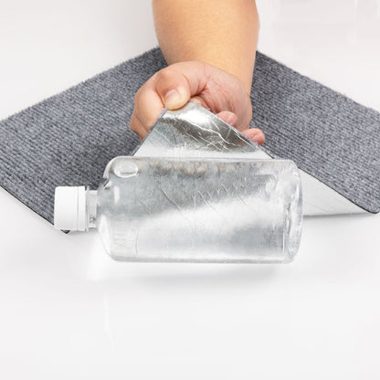 UMIGGEE Peel and Stick Carpet Tiles Light Grey Self-Adhesive Square Soft Carpet Floor Tiles 12" x 12" 10-pcs Carpet Easy Install DIY Floor Tiles for Kids Room Bedroom Dining Room (10 sq. ft. /Pack）