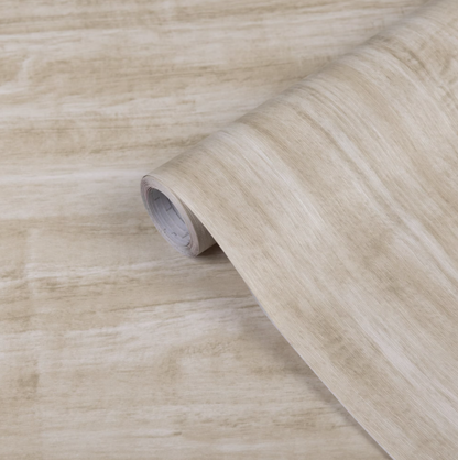Abyssaly Wood Peel and Stick Wallpaper Self-adhesive Removable Contact Paper 15.7" x 118" Decorative Vinyl Wood Wall Paper for Bedroom Countertop Closet
