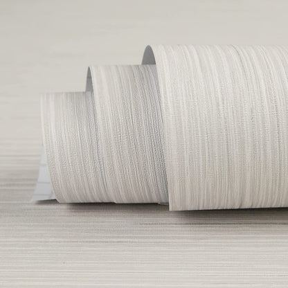 Abyssaly 17.7" x 275.5" Beige Peel and Stick Wallpaper Textured Wallpaper Linen Self-Adhesive Wallpaper Removable Vinyl Film Solid Color Wallcovering Wallpaper for Furniture Wall School College Dorm