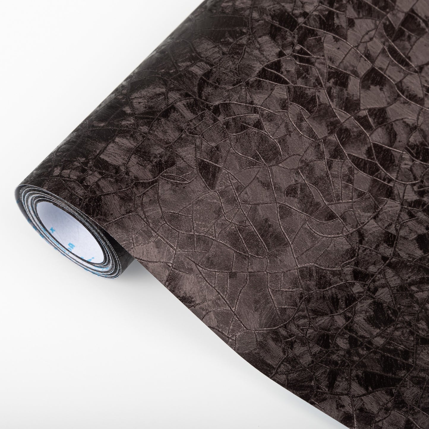 UMIGGEE Brown Wallpaper Peel and Stick Wallpaper Embossed Self Adhesive Textured Pattern Wallpaper Kitchen Counter Top Contact Paper 118-in x 15.7-in