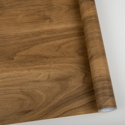 UMIGGEE Wood Grain Wallpaper 15.7-in x 118-in Peel and Stick Wallpaper Vinyl Film Self Adhesive Removable Brown Decor Wall Paper for Cabinet Drawer Shelf Liner Easy to Clean