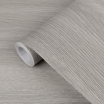 Abyssaly 15.7 ”x 118.1“ Wood Peel and Stick Wallpaper Gray Wood TexturedWallpaper Detachable Waterproof Furniture Style Vinyl Wallpaper for Cabinet Furniture Countertop Shelf